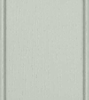 Dura Supreme’s Silver Strand Painted Oak is a light, off-white, gray-green hue with the wood grain texture of natural oak. It's a popular & trendy look for kitchen and bath cabinetry.